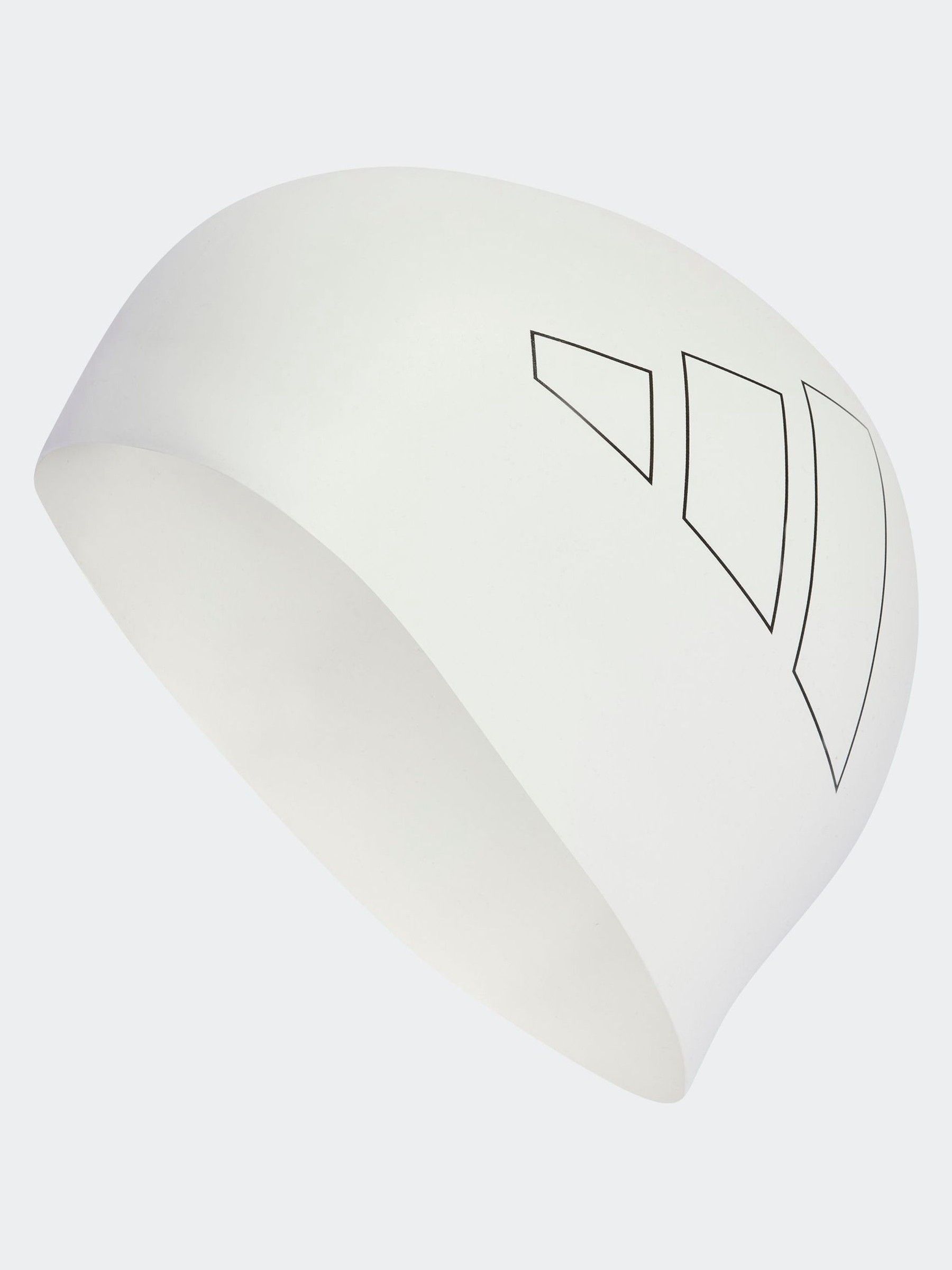 Buy adidas White Adult Logo Swim Cap from Next Luxembourg