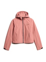 Superdry Withered Rose Hooded Soft Shell Trekker Jacket - Image 3 of 5