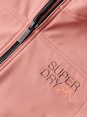 Superdry Withered Rose Hooded Soft Shell Trekker Jacket - Image 4 of 5