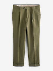 Barbour® Green Cotton 100% Cotton Chinos - Image 6 of 12