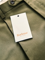 Barbour® Green Cotton 100% Cotton Chinos - Image 9 of 12