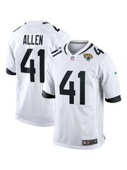 Nike White NFL Jacksonville Jaguars Road Game Jersey - Josh Allen - Image 1 of 2