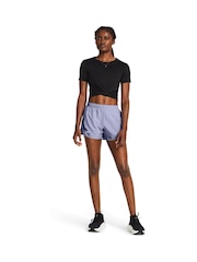Under Armour Blue Fly By 3'' Shorts - Image 3 of 6