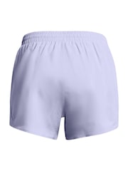 Under Armour Blue Fly By 3'' Shorts - Image 6 of 6