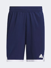adidas Blue 3G Speed Basketball Aeroready Shorts - Image 6 of 6