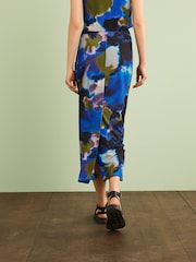 Tie Dye Print Co-ord Midi Skirt - Image 4 of 6