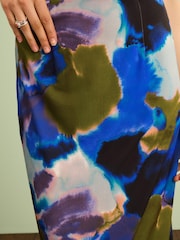 Tie Dye Print Co-ord Midi Skirt - Image 5 of 6