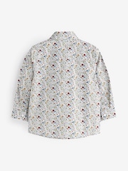 Pink Smart Floral Print Shirt (3mths-7yrs) - Image 6 of 7