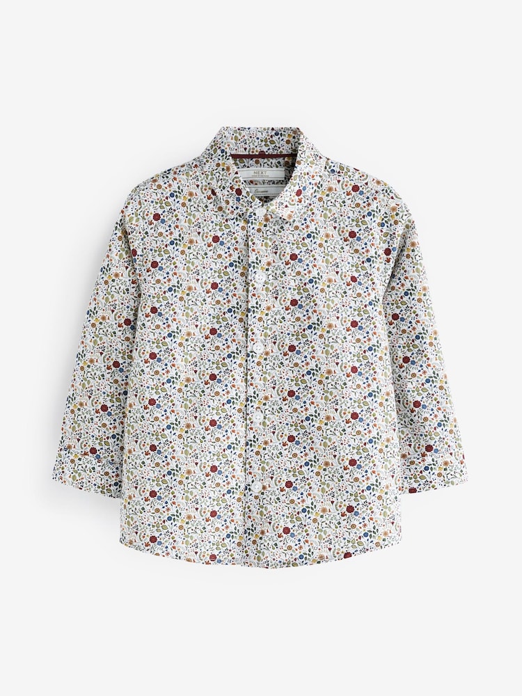 Rose - Chemise élégante à imprimé floral (3 mois à 7 ans) - Image 5 of 7