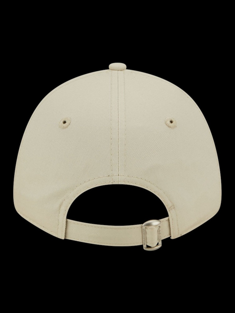 Kremowy - Damska czapka z daszkiem New Era® New York Yankees Essential 9forty w 100% z bawełny - Image 4 of 5