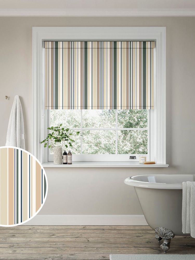 Natural Chindi Made to Measure Roller Blind - Image 1 of 6