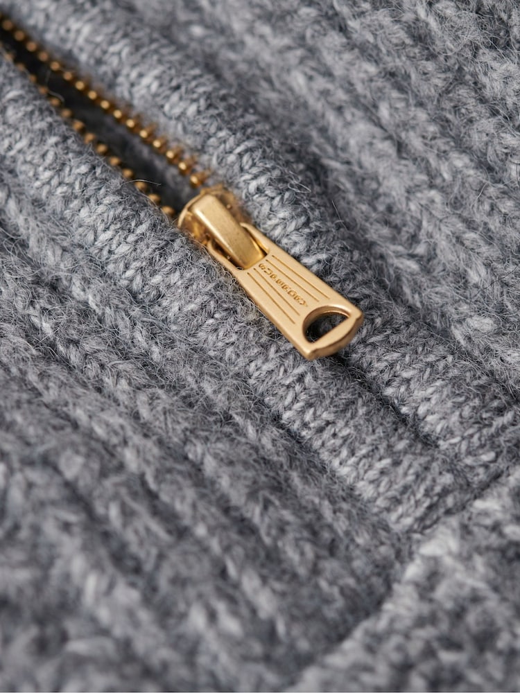 Superdry, Essential, Pullover mit halbem Reißverschluss - Bild 8 von 8