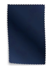 MADE.COM Navy Blue Matt Velvet Swatch - Image 1 of 2