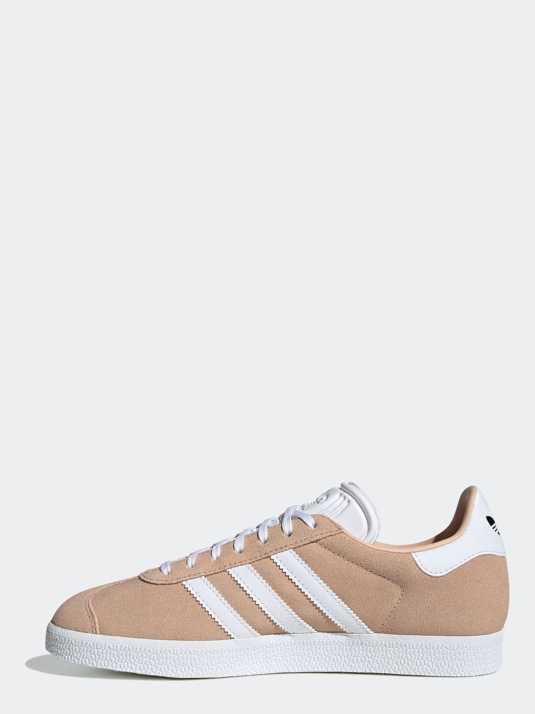Womens white gazelle trainers outlet