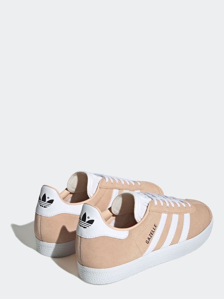 Buy adidas Originals Pink/White Gazelle Trainers from Next USA