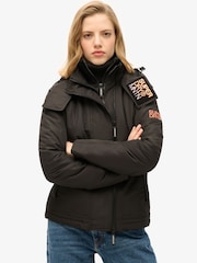 Superdry Black/Coral Hooded Mountain Windbreaker Jacket - Image 2 of 6