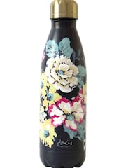 Joules Navy Floral Water Bottle - Image 2 of 2