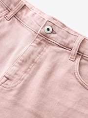 Pink Garment Dye Denim Shorts - Image 5 of 8