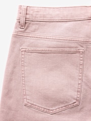 Pink Garment Dye Denim Shorts - Image 6 of 8