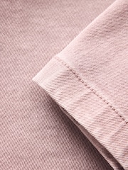 Pink Garment Dye Denim Shorts - Image 7 of 8