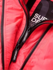 Superdry Hyper Fire Pink Hooded Mountain Windbreaker Jacket - Image 5 of 6