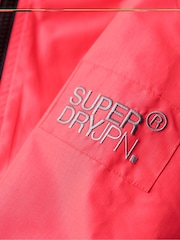 Superdry Hyper Fire Pink Hooded Mountain Windbreaker Jacket - Image 6 of 6