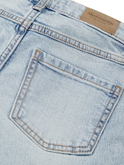 Abercrombie & Fitch Blue Braided Wide Leg Jeans - Image 8 of 8