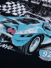 Abercrombie & Fitch Black City Car T-Shirt - Image 4 of 4