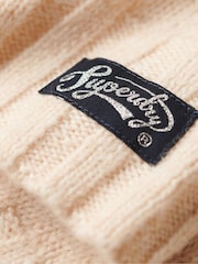 Superdry Shadow Pale Pink Essential Crew Neck Jumper - Image 3 of 4