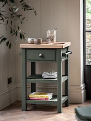 Gallery Home Moss Green Leroy Butchers Block - Image 1 of 7