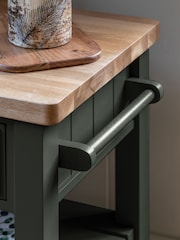 Gallery Home Moss Green Leroy Butchers Block - Image 2 of 7