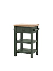 Gallery Home Moss Green Leroy Butchers Block - Image 6 of 7