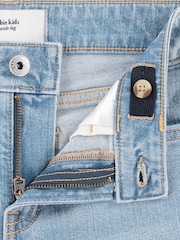 Abercrombie & Fitch Bestickte Jeans mit weitem Bein - Bild 3 von 5