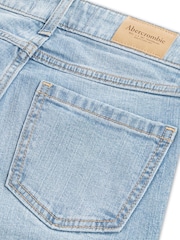 Abercrombie & Fitch Bestickte Jeans mit weitem Bein - Bild 4 von 5