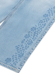 Abercrombie & Fitch Bestickte Jeans mit weitem Bein - Bild 5 von 5