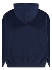 Abercrombie & Fitch Blue Logo Pullover Fleece - Image 5 of 6