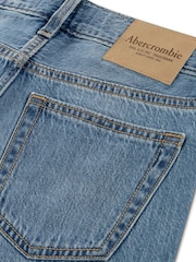 Abercrombie & Fitch Blue Baggy Fit Jeans - Image 4 of 4