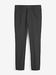 Black Slim Tapered Fit Stretch Smart Trousers - Image 5 of 5