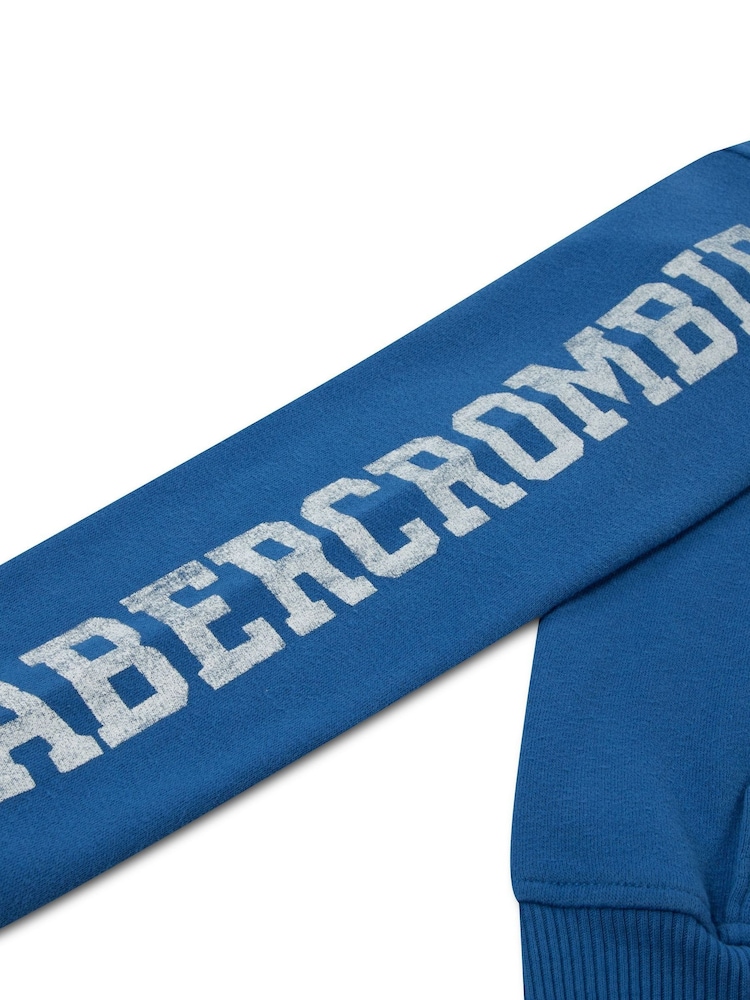 Azul - Sudadera con capucha y cremallera completa Abercrombie & Fitch Y2K - Imagen 4 de 4 Azul - Sudadera con capucha y cremallera completa Abercrombie & Fitch Y2K - Imagen 4 de 4