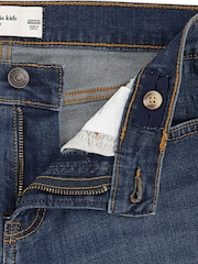 Abercrombie & Fitch Blue Straight Fit Jeans - Image 2 of 3