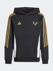 adidas Black/White Messie Hoodie - Image 1 of 5