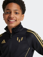 adidas Black/White Messi Tracksuit Track Top - Image 5 of 8