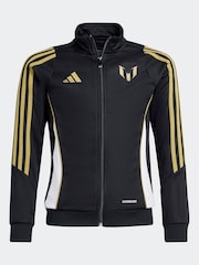 adidas Black/White Messi Tracksuit Track Top - Image 8 of 8