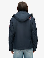 Superdry Eclipse Navy Hooded Mountain Windbreaker Jacket - Image 4 of 5