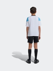 adidas Black/White Messi Training Shorts Kids - Image 4 of 8