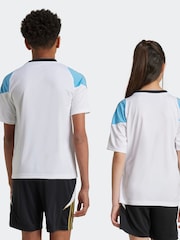 adidas Blue/White Messi Shirt - Image 2 of 9