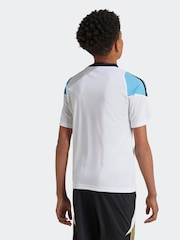 adidas Blue/White Messi Shirt - Image 4 of 9