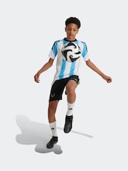 adidas Blue/White Messi Shirt - Image 5 of 9
