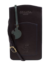 Conkca Siren Leather Cross-Body Phone Bag - Image 1 of 5