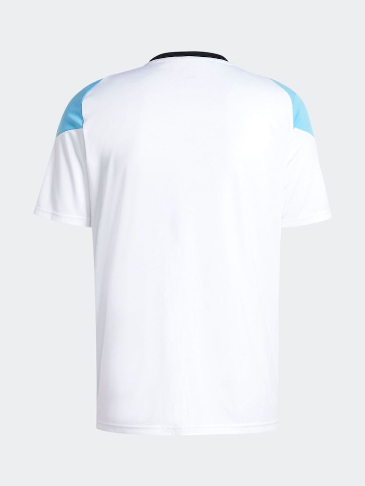 adidas Blue/White Messi Training Jersey - Image 8 of 8 adidas Blue/White Messi Training Jersey - Image 8 of 8